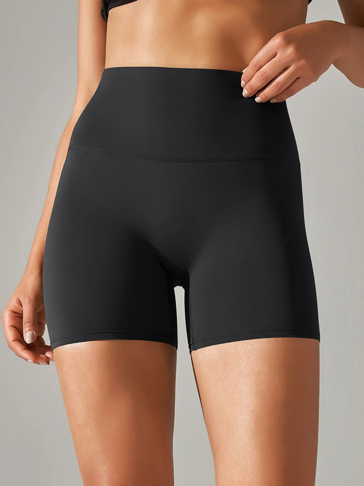 High Waist Squat-Proof Yoga Shorts