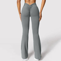 V-Back High Waist Push-Up Leggings