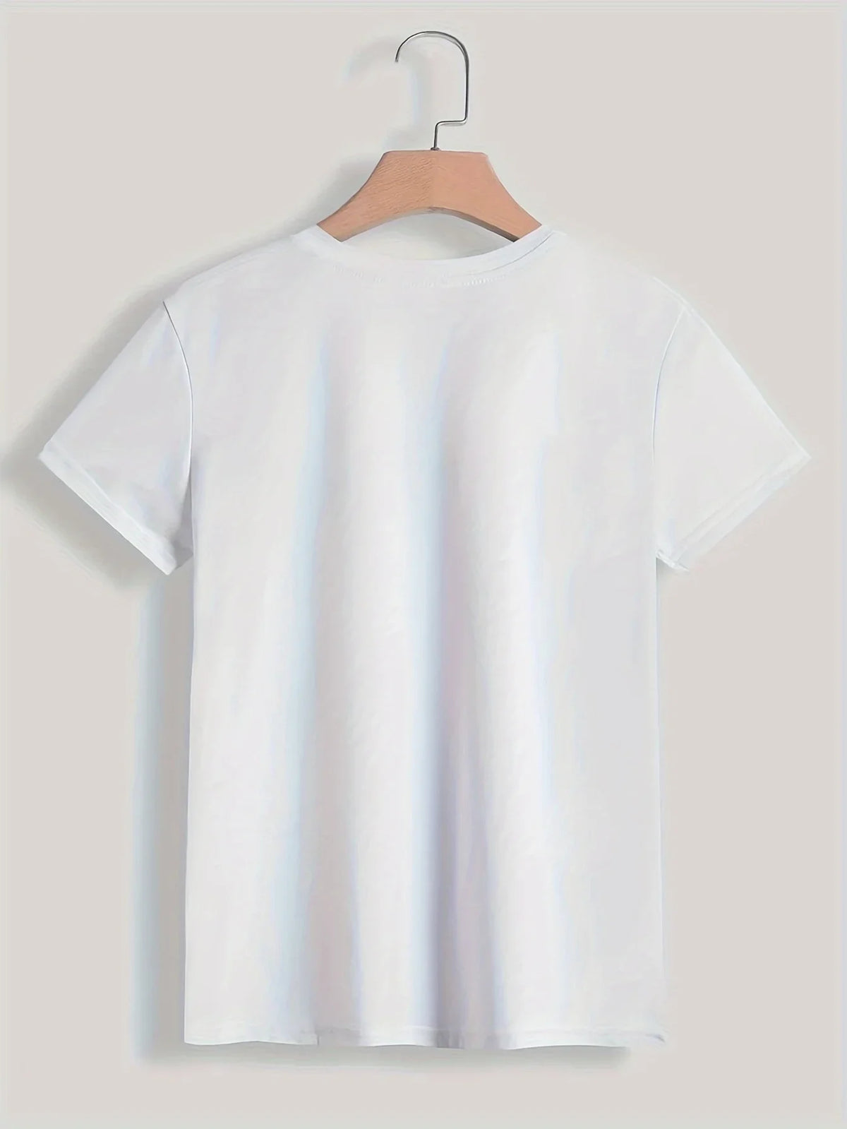 Paris Print Short Sleeve Crew Neck Tee
