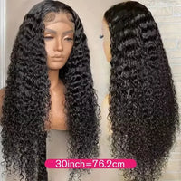 Natural Black Deep Wave Human Hair Wig