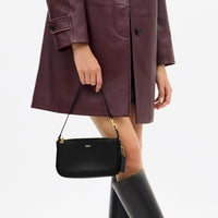 COACH Women'S Natural Grain Leather Plaza Bag