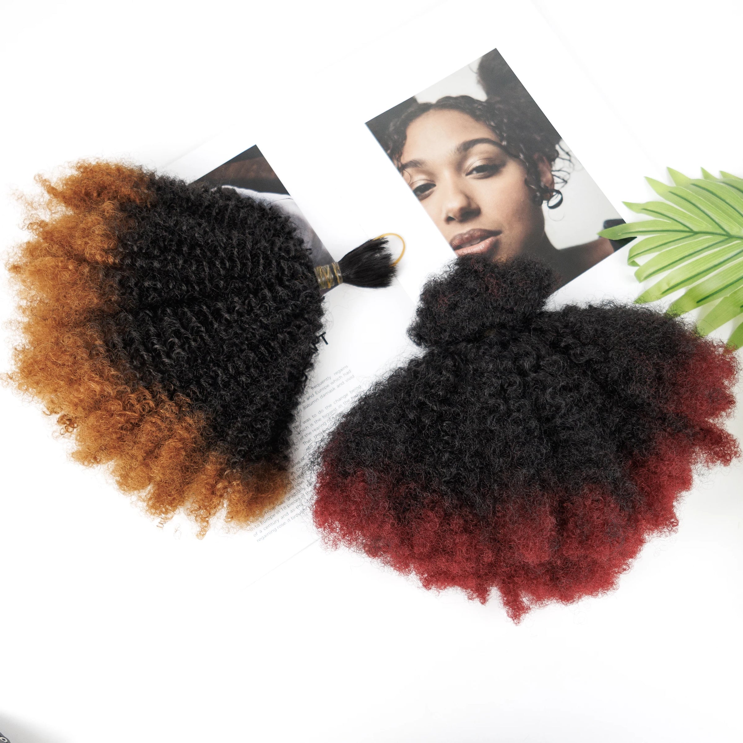 1B/Burgundy Soft Braiding Hair Extensions