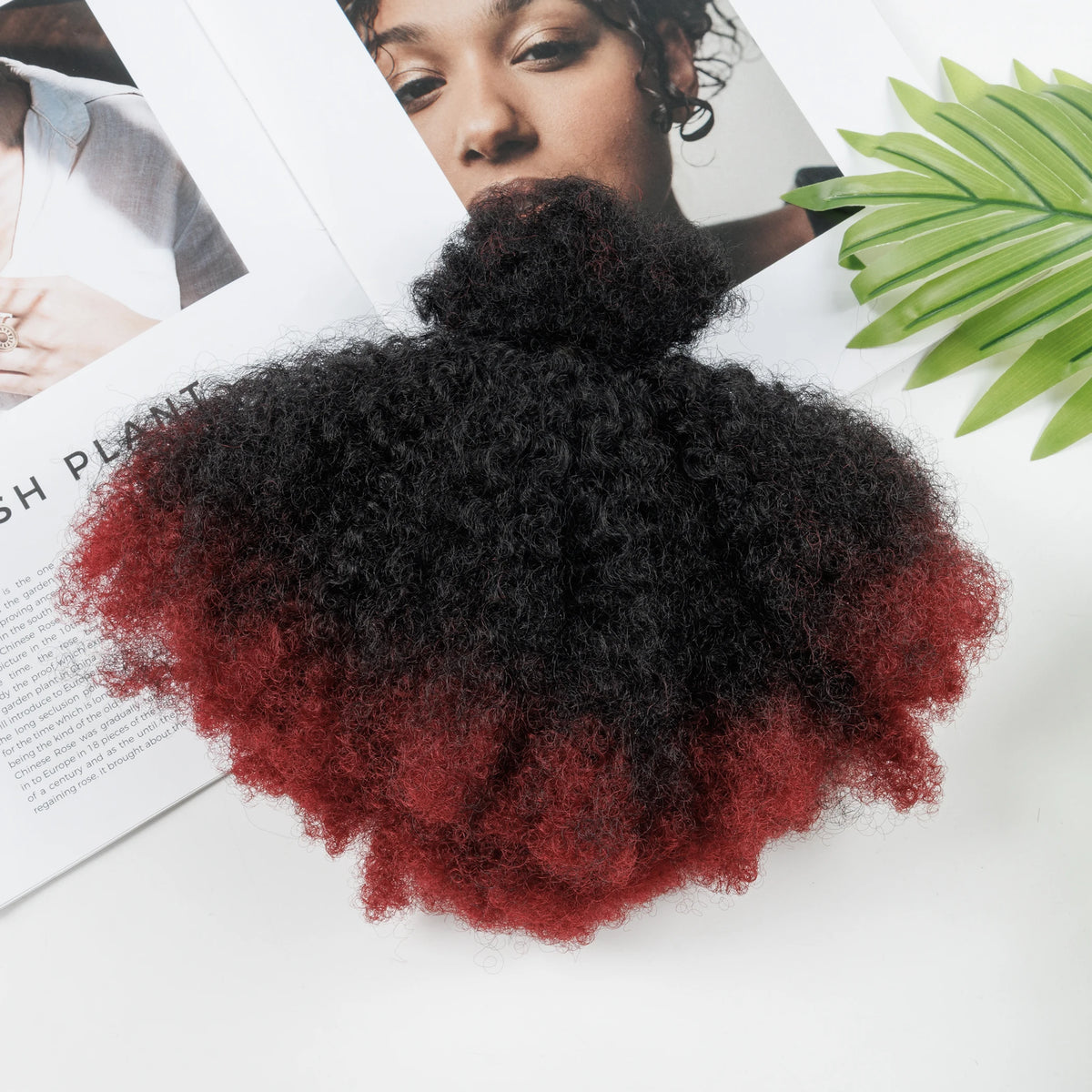 1B/Burgundy Soft Braiding Hair Extensions