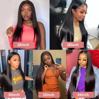 Bone Straight Human Hair Wig – HD Lace