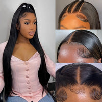 Bone Straight Glueless HD Lace Wig – 5x5 & 7x6