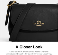 COACH Macie Saddle Bag, Black