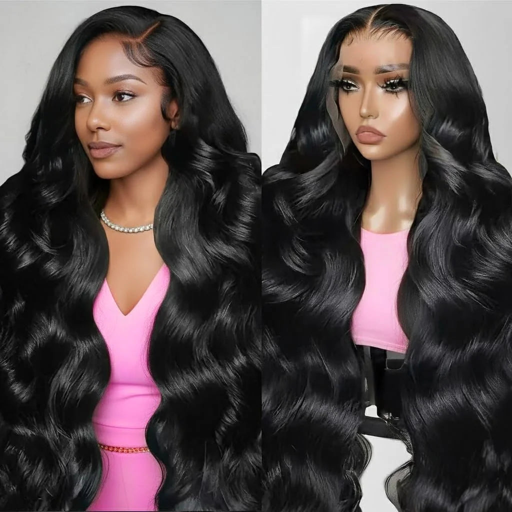 Glueless Body Wave 13x6 HD Lace Frontal Wig – 40 Inch Human Hair