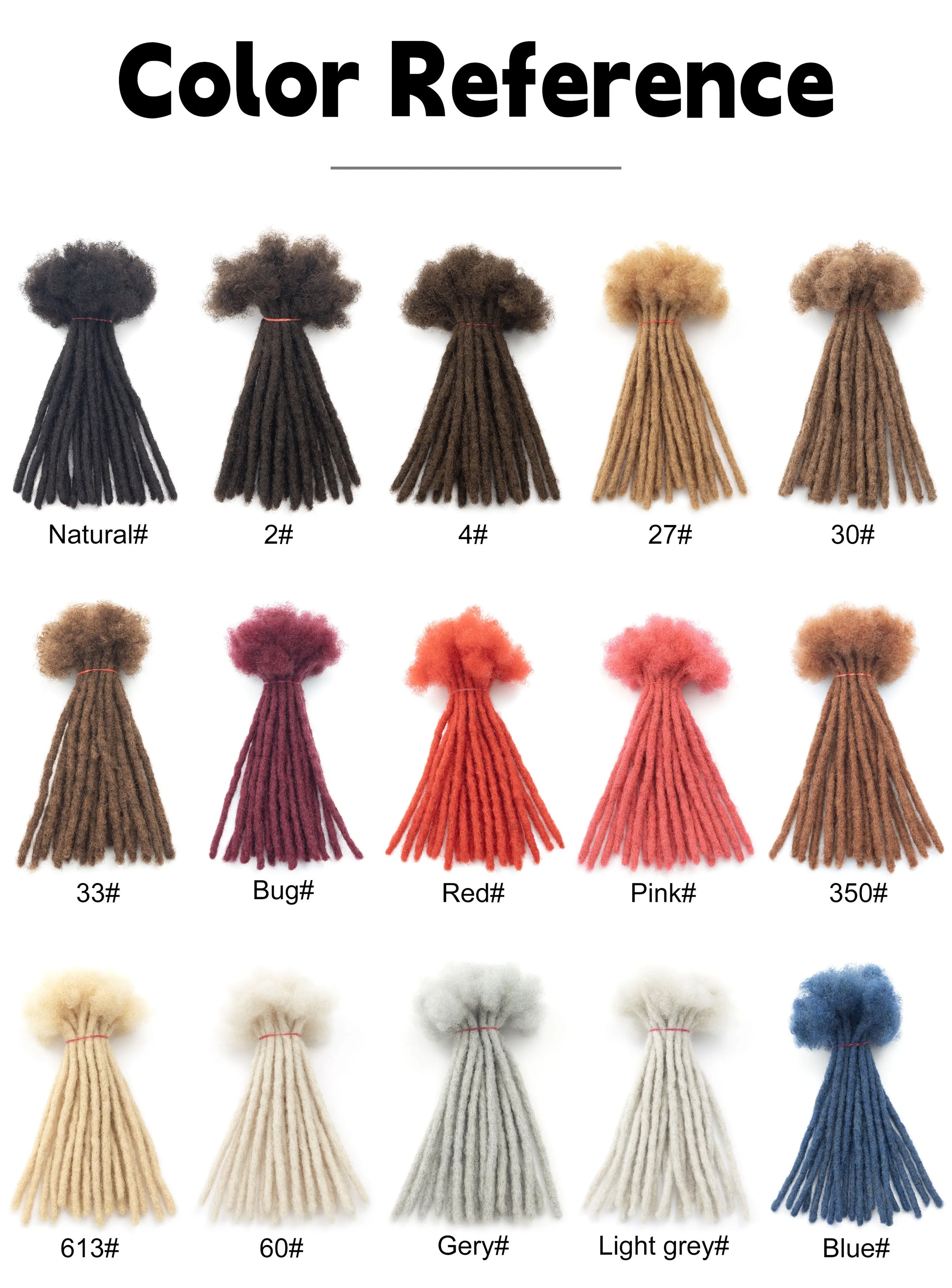 Human Hair Dreadlock Extensions – 27/613 Blonde
