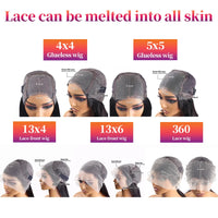 Curly & Deep Wave Brazilian Lace Wig – 180% & 200% Density | 13x4, 13x6, 4x4, 5x5 & 360