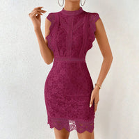 Lace Bodycon Mini Dress