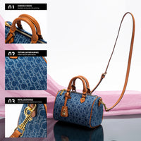 Women'S Shoulder Bag 2025 New Cowboy Splicing Pillow Bag, Casual Party Women'S Handbag