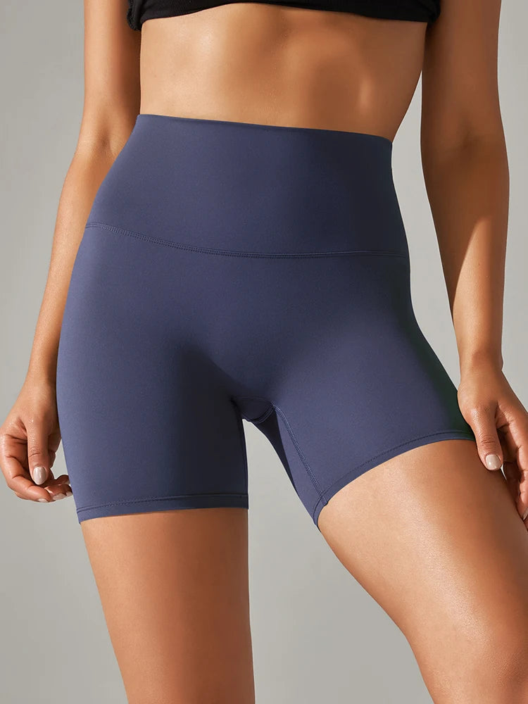 High Waist Squat-Proof Yoga Shorts