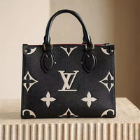 Designer Bag Tote Bag Woman Large Handbags Leather Shopping Purse Women High Quality Luxury Classic Flower Checked Shoulder Bag MM Size Handbags Travel Bag 5A