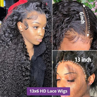Deep Wave HD Lace Front Wig – 13x4 & 13x6