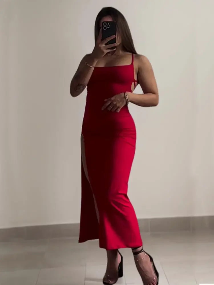 Halter Strap Bodycon Mini Dress