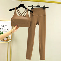 Seamless High-Waist Yoga Set