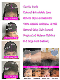40 Inch Hot Red Deep Wave 13x6 HD Lace Frontal Wig – Brazilian Human Hair