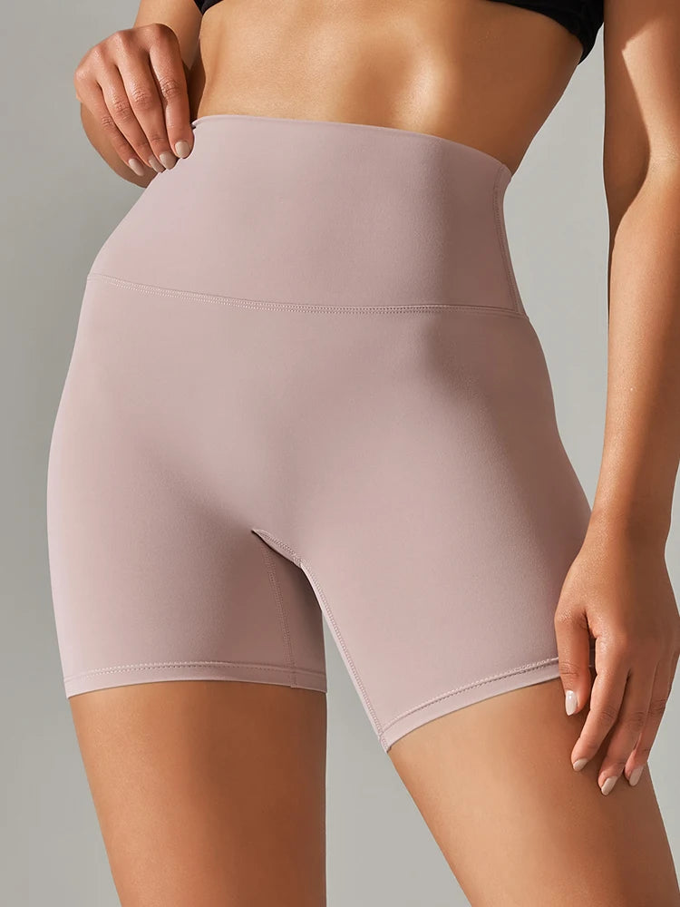 High Waist Squat-Proof Yoga Shorts