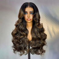 Highlight Body Wave HD Lace Wig – P1B30 Ombre | 13x4, 13x6 & 5x5 Glueless | 200% & 250% Density