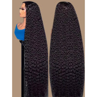 Jerry Curly HD Lace Wig – 250% Density | 13x4 & 13x6 Brazilian Human Hair