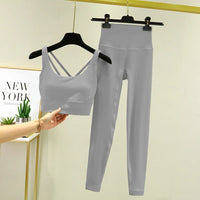 Seamless High-Waist Yoga Set