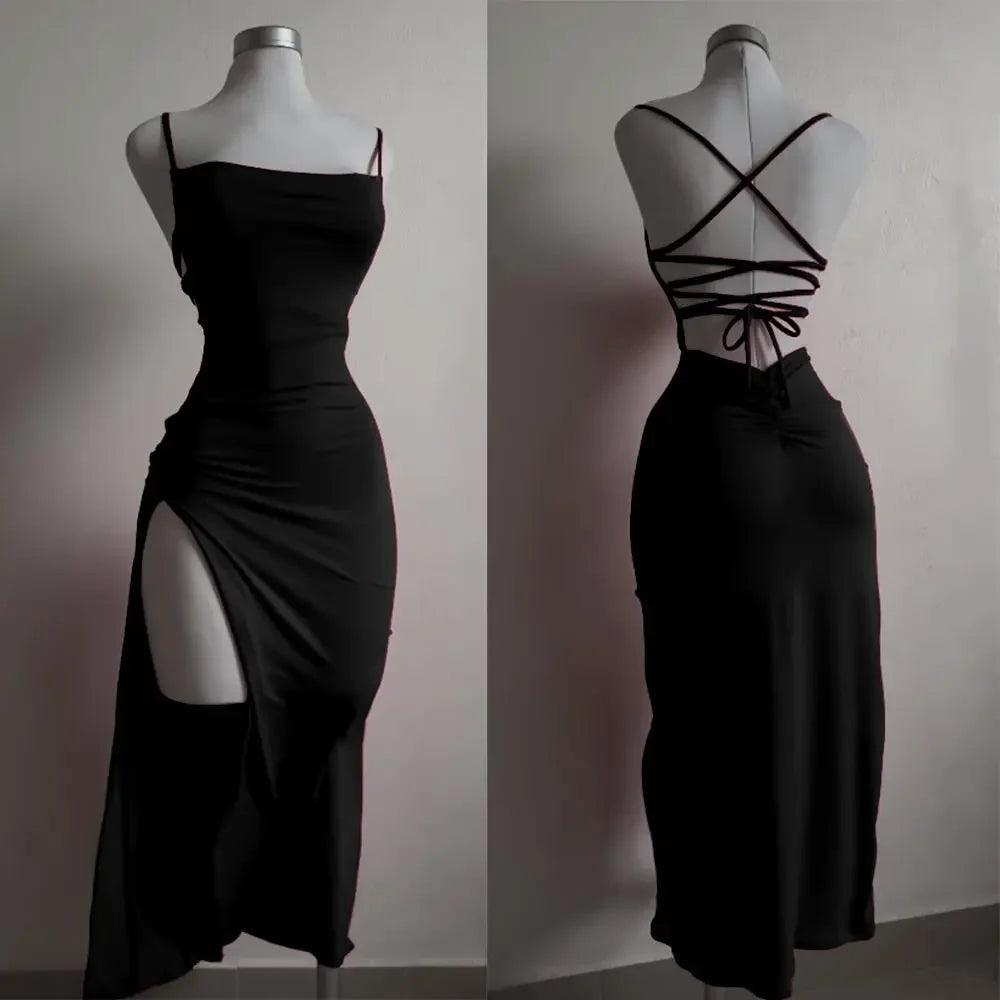 Halter Strap Bodycon Mini Dress