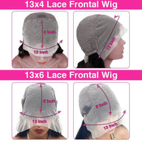 200 Density 99J Straight 13x6 HD Lace Front Wig – 46 Inch Human Hair