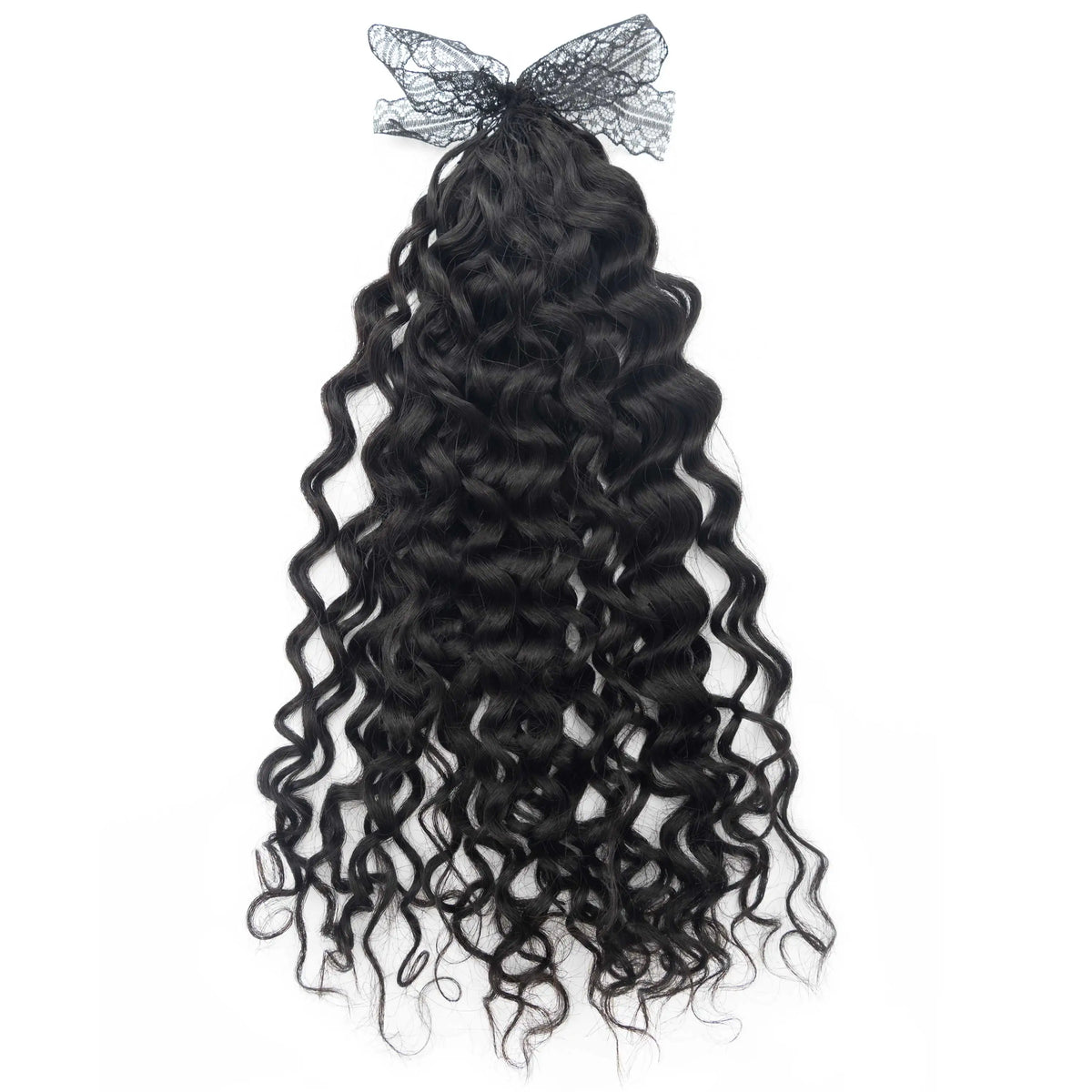 Soft Fashion Feather Crochet Hair Extensions 100% Human Hair Crochet Curly for Braiding Hair Extensions