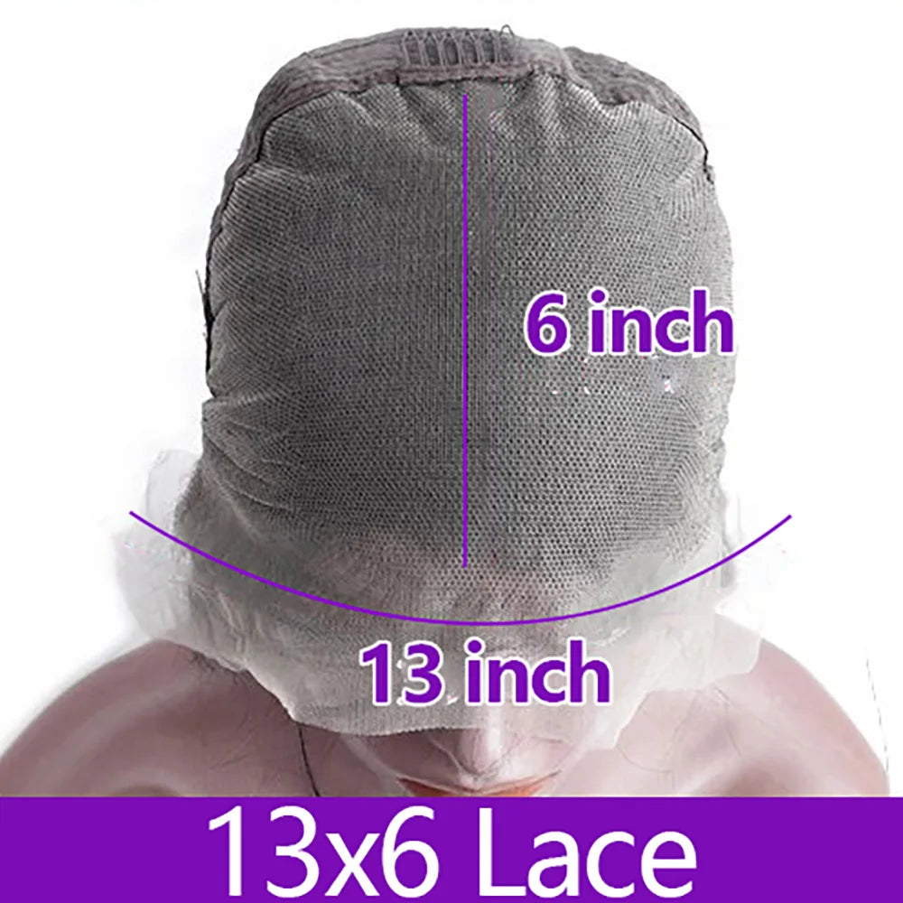 200 Density 99J Straight 13x6 HD Lace Front Wig – 46 Inch Human Hair