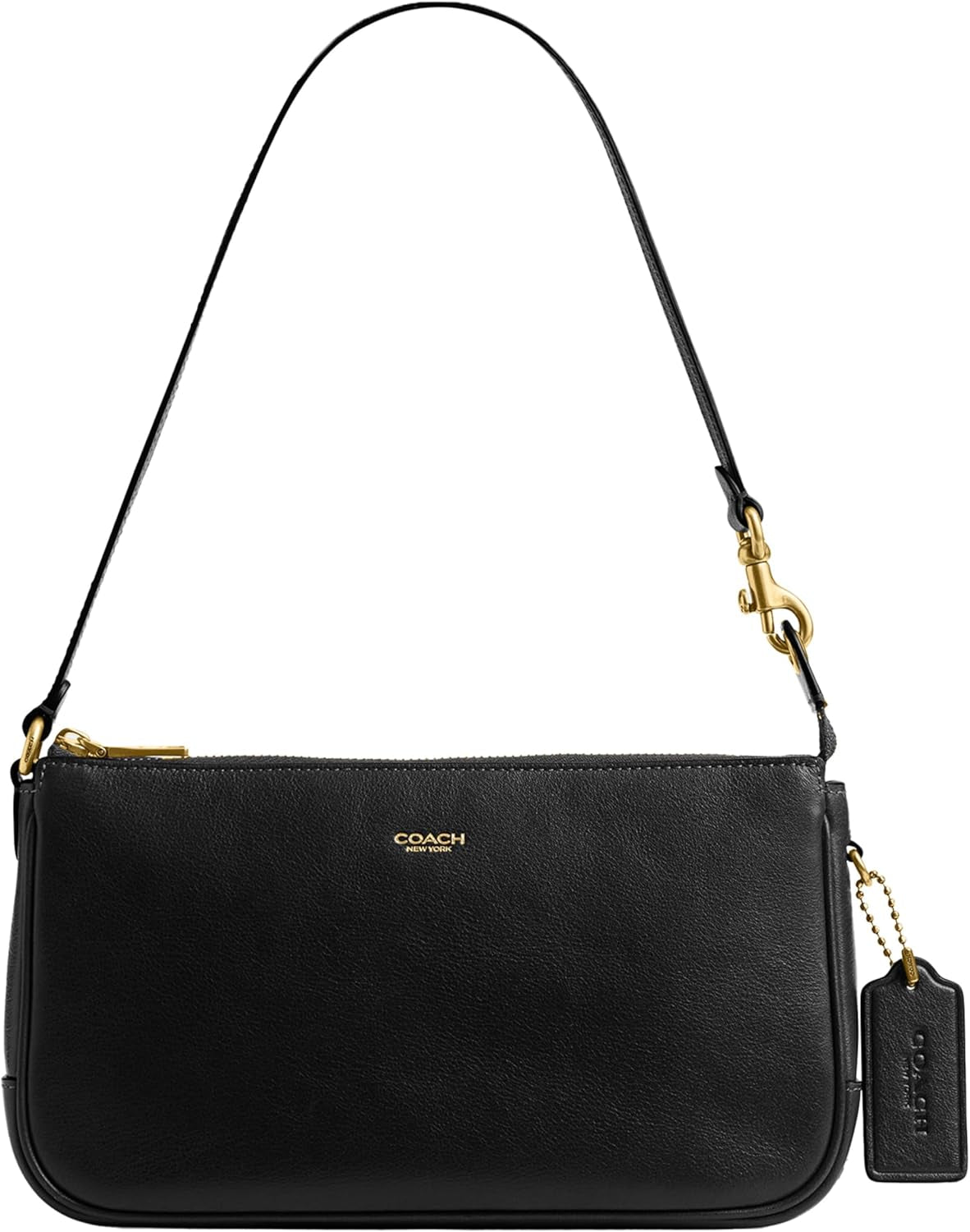 COACH Women'S Natural Grain Leather Plaza Bag