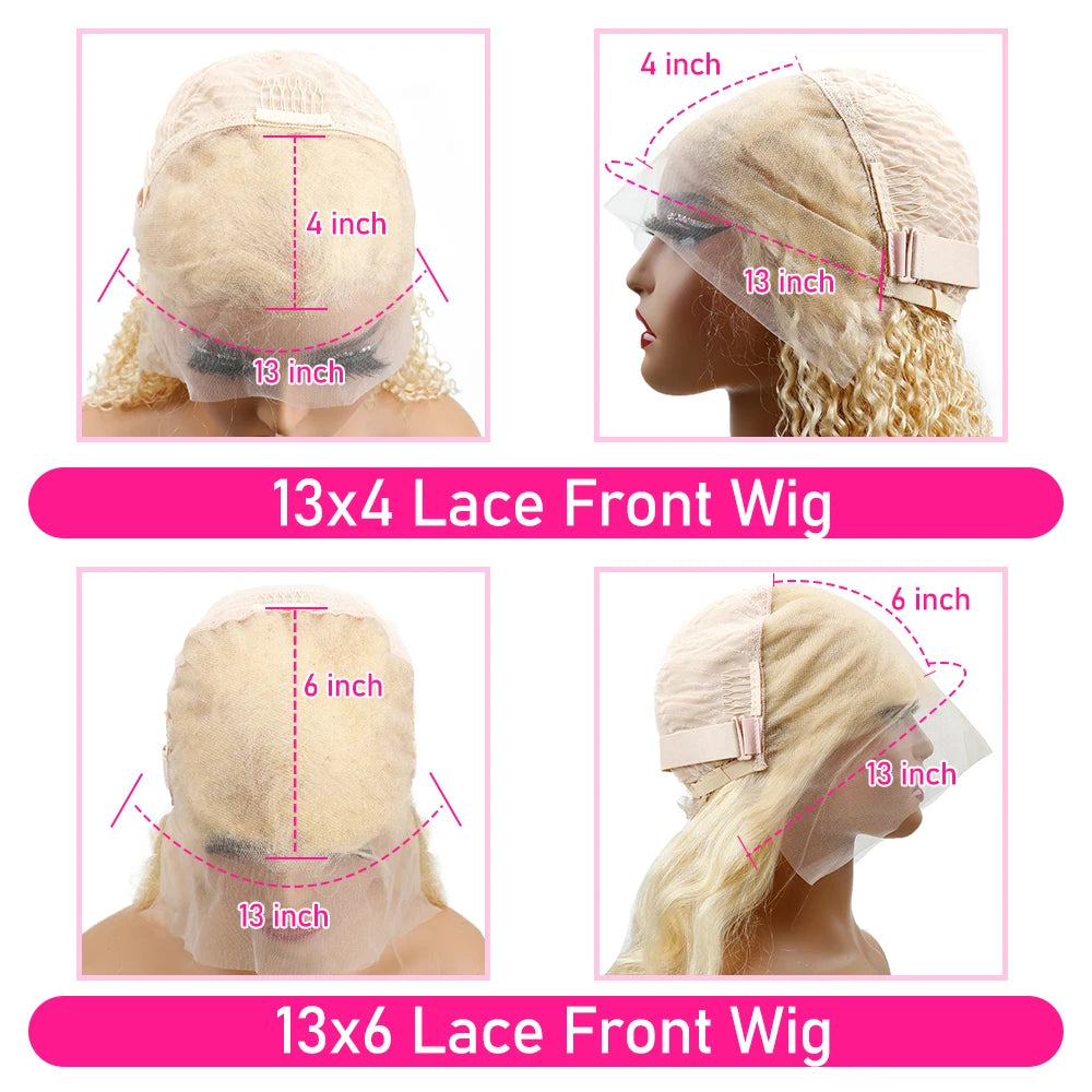 613 Blonde Body Wave HD Lace Wig – 13x4 & 13x6