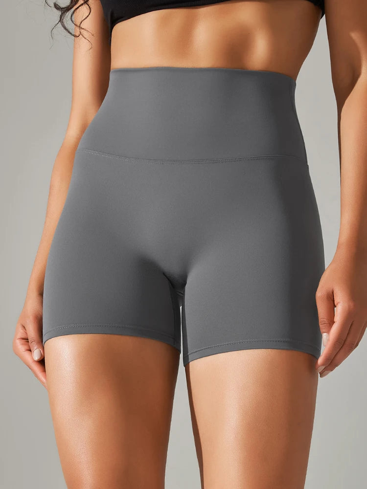High Waist Squat-Proof Yoga Shorts