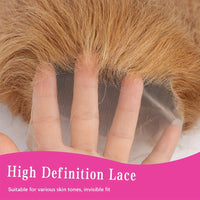 Honey Blonde #27 Deep Wave HD Lace Wig – 13x4 & 13x6