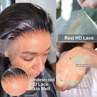 Natural Black Body Wave HD Lace Wig – 13x4 | 13x6 | 7x6 | 360 | 220% Density
