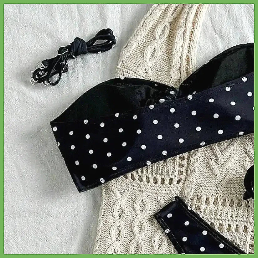Classic Dot Brazilian Bikini Set