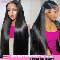 Bone Straight Human Hair Wig – HD Lace