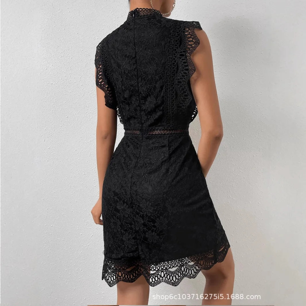 Lace Bodycon Mini Dress