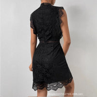 Lace Bodycon Mini Dress