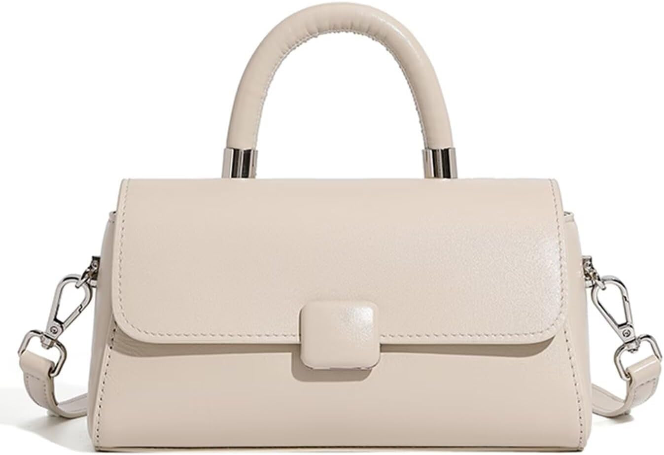 Small Shoulder Bag for Women Leather Crossbody Bags Women Top Handlebag Purse with Adjustable Strap