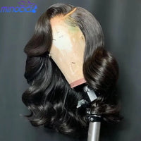 Body Wave Short Bob Wig – HD Lace Frontal & Closure