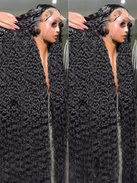 Natural Black Straight HD Lace Wig – 13x4 & 13x6 | 180, 200 & 250 Density