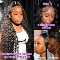 Deep Wave HD Lace Front Wig – 13x4 & 13x6
