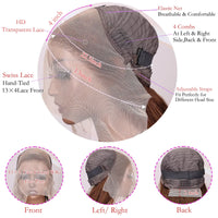 Chocolate Brown Body Wave HD Lace Wig – 13x4 | 200–230 Density