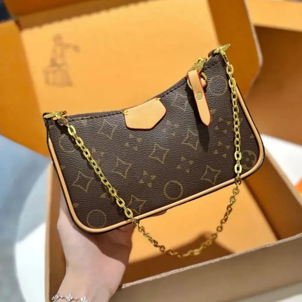 Designer Bag Tote Bag Woman Large Handbags Leather Shopping Purse Women High Quality Luxury Classic Flower Checked Shoulder Bag MM Size Handbags Travel Bag 5A