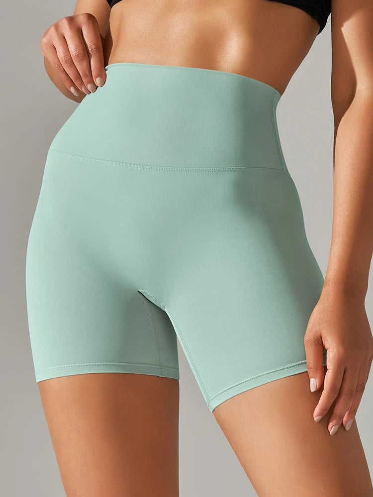 High Waist Squat-Proof Yoga Shorts