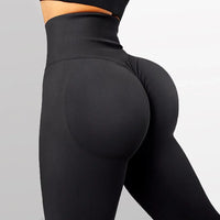 Seamless High Waist Push-Up Yoga Leggings