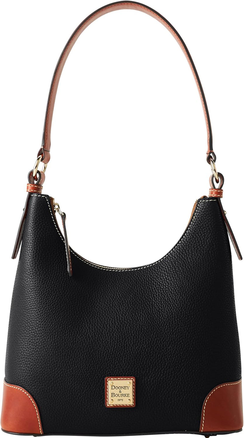 Handbag, Pebble Grain Small Hobo