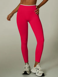 Color Contrast Backless Seamless Yoga Set