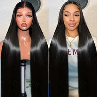 Bone Straight Glueless HD Lace Wig – 5x5 & 7x6