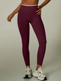 Color Contrast Backless Seamless Yoga Set